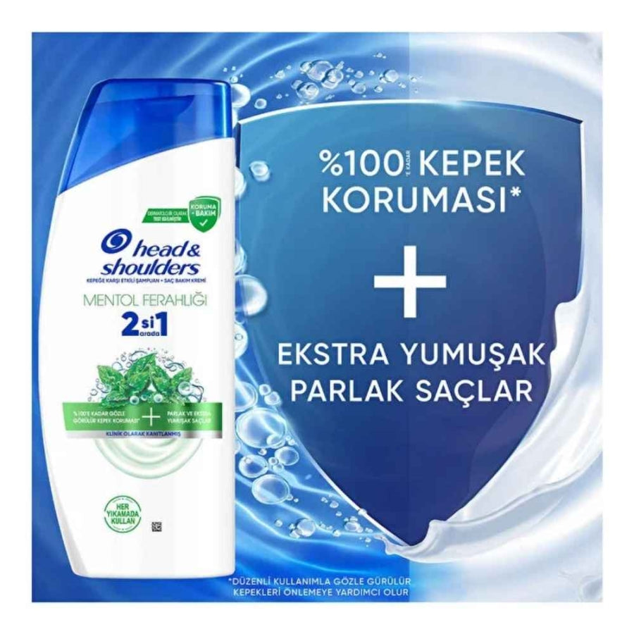 Head & Shoulders Menthol Fresh 2-in-1 Shampoo & Conditioner 625 ml