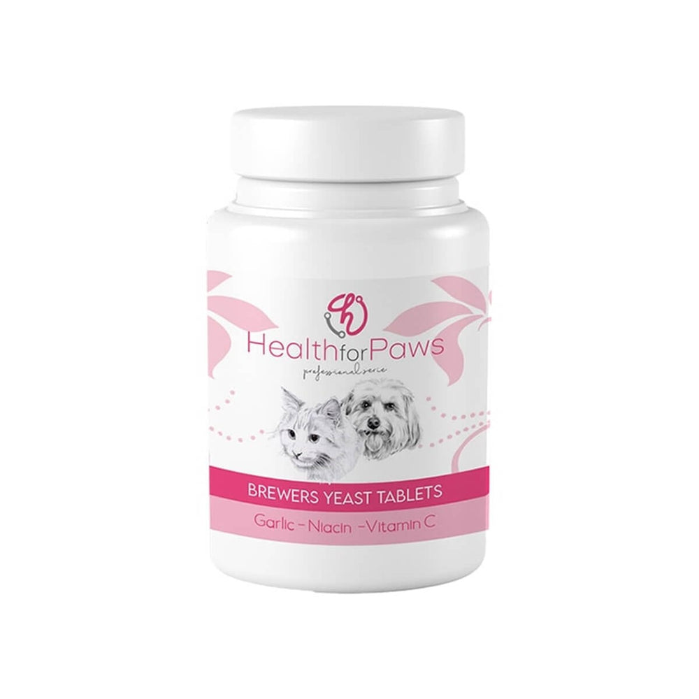 Health For Paws Brewers Yeast Tablet Skin & Coat Support 75 Count