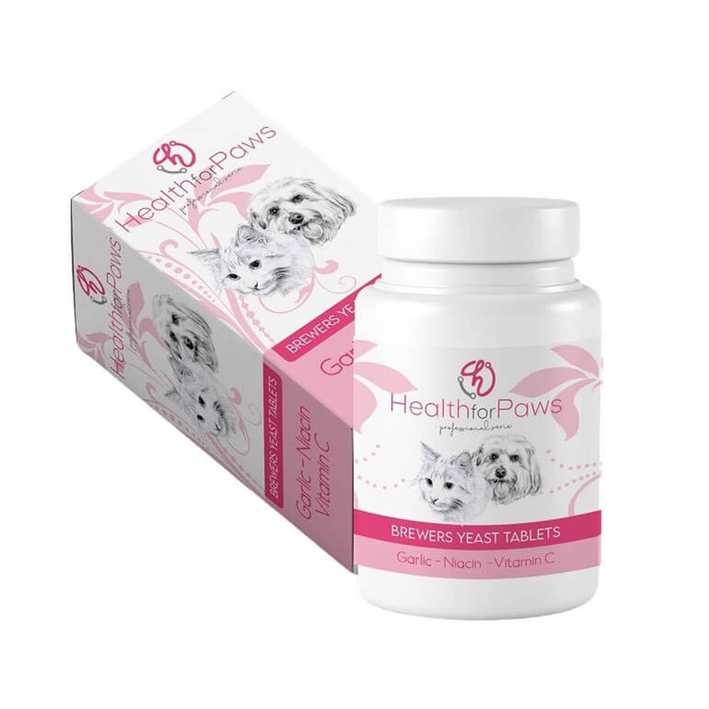 Health For Paws Brewers Yeast Tablet Skin & Coat Support 75 Count