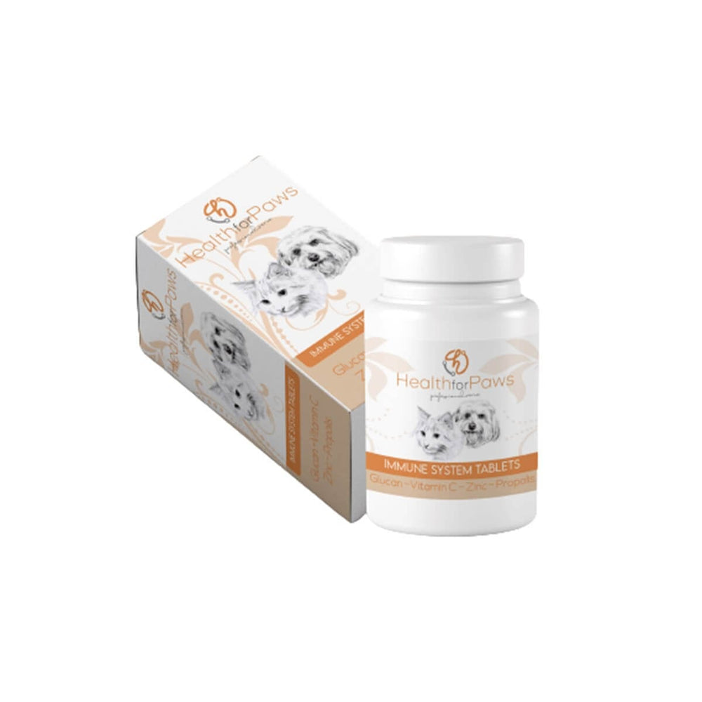 Health For Paws Immune Support Supplement for Pets 75 Tablets