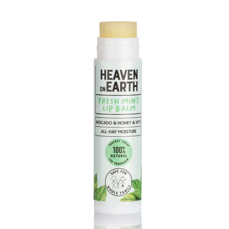 Heaven on Earth Fresh Mint Organic Lip Balm 5g