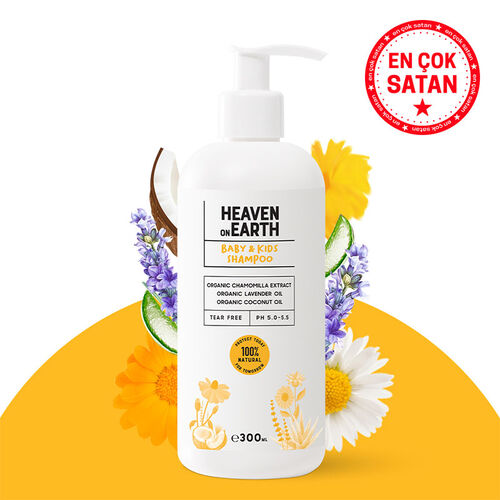 Heaven On Earth Baby Shampoo with Chamomile & Aloe 300 ml