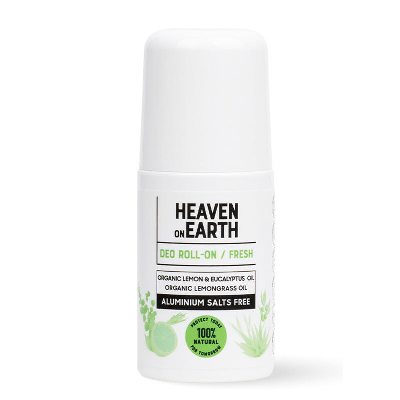 Heaven On Earth Fresh Deo Roll-On Natural Deodorant 3 x 50 ml (Pack of 3)