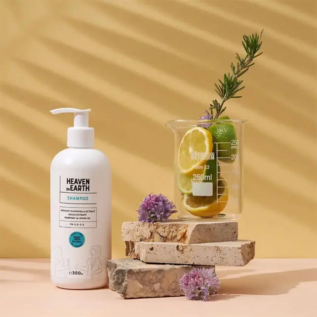 Heaven On Earth Rosemary & Lemon Shine Shampoo 300ml
