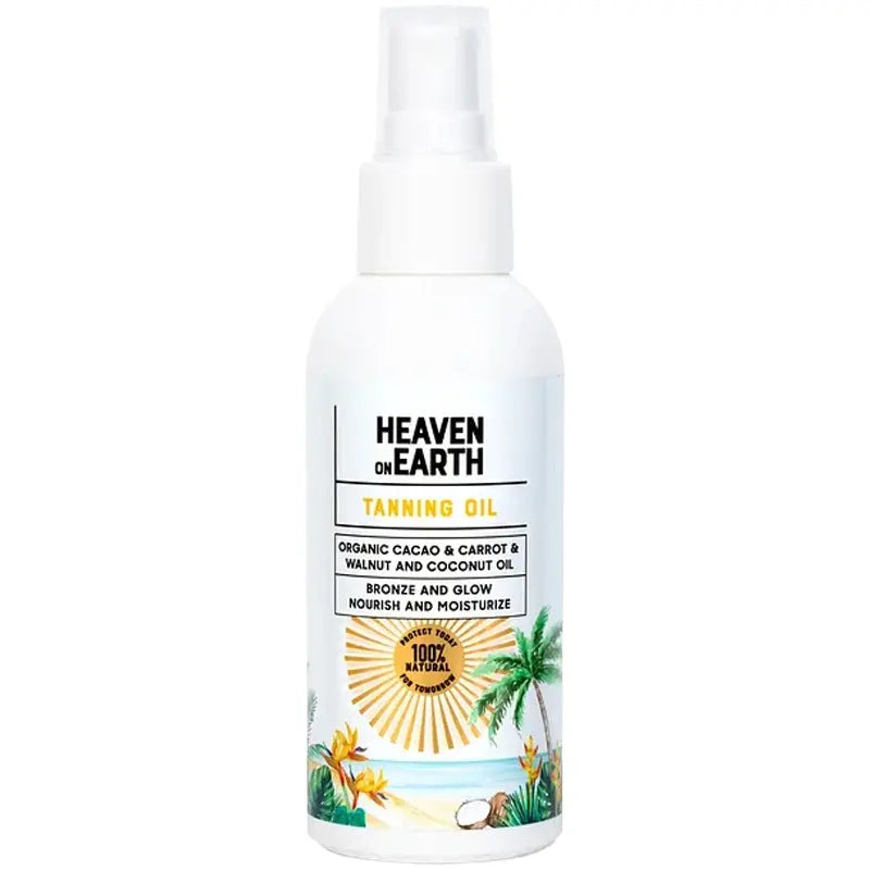 Heaven On Earth Tanning Oil Natural Bronzing Formula 100ml