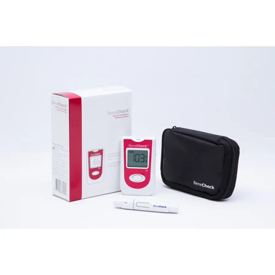 Benecheck Hemoglobin Monitoring System for Quick Results