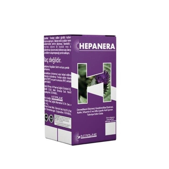 Intraline Hepanera Herbal Extract Complex 60 Capsules