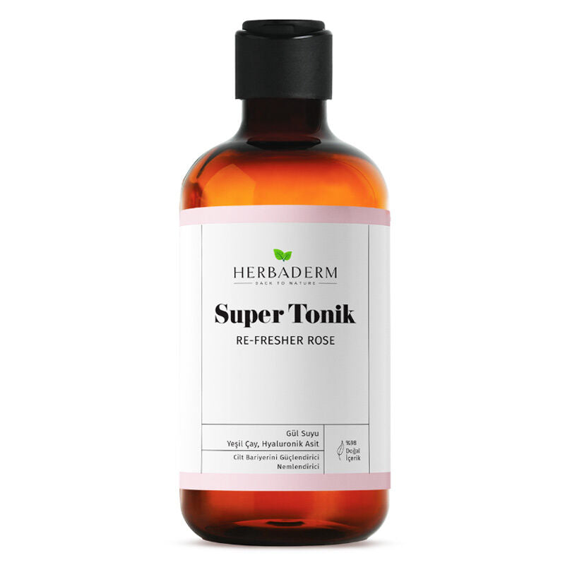 Herbaderm Re-Fresher Rose Super Tonic for Hydrated Skin 250 ml