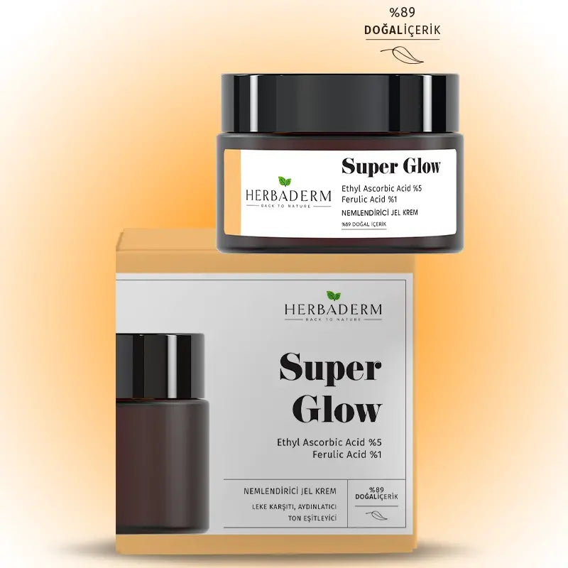 Herbaderm Super Glow Hydrating Gel Cream for Brightening 50ml
