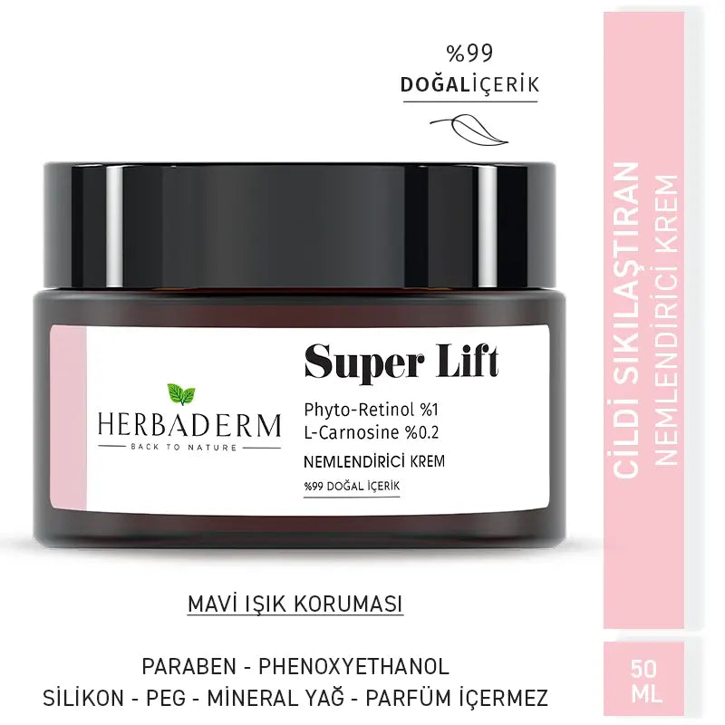Herbaderm Super Lift Moisturizing Cream for Fine Lines 50ml
