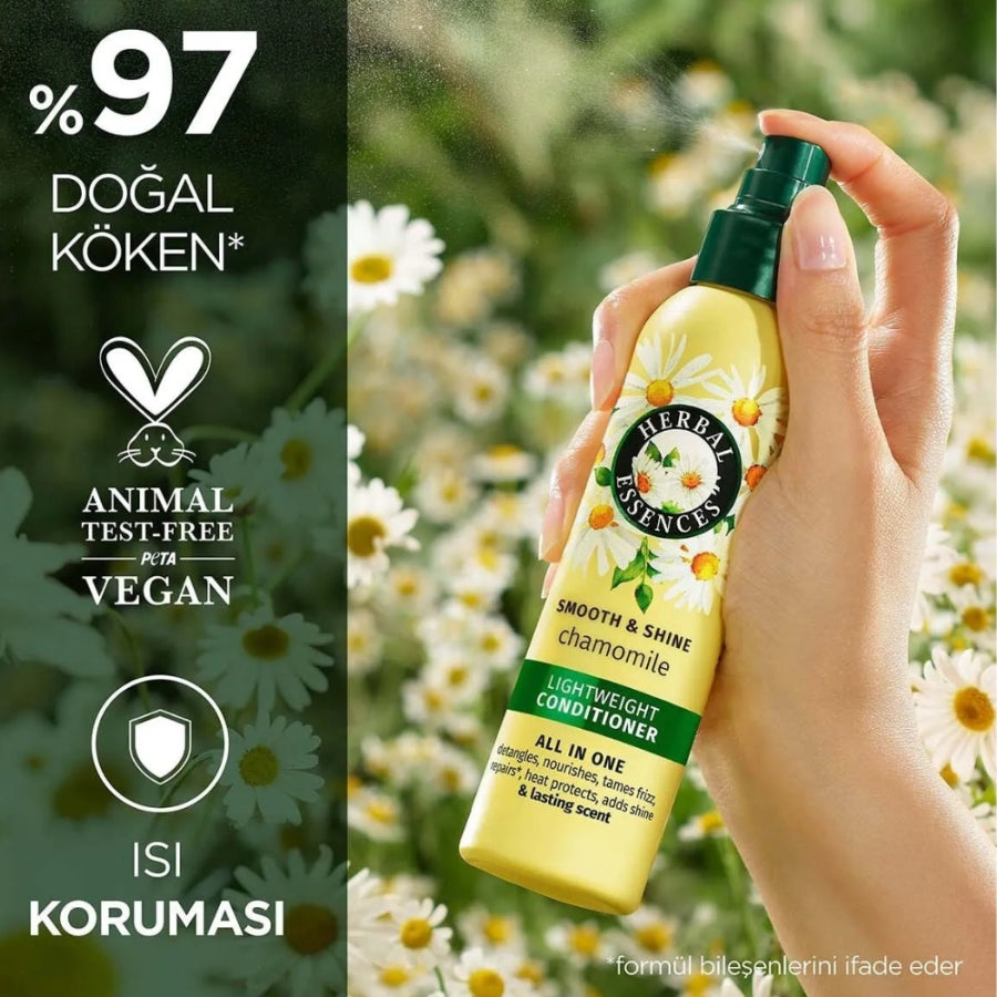 Herbal Essences Chamomile Shine & Smooth Leave-In Spray 145ml