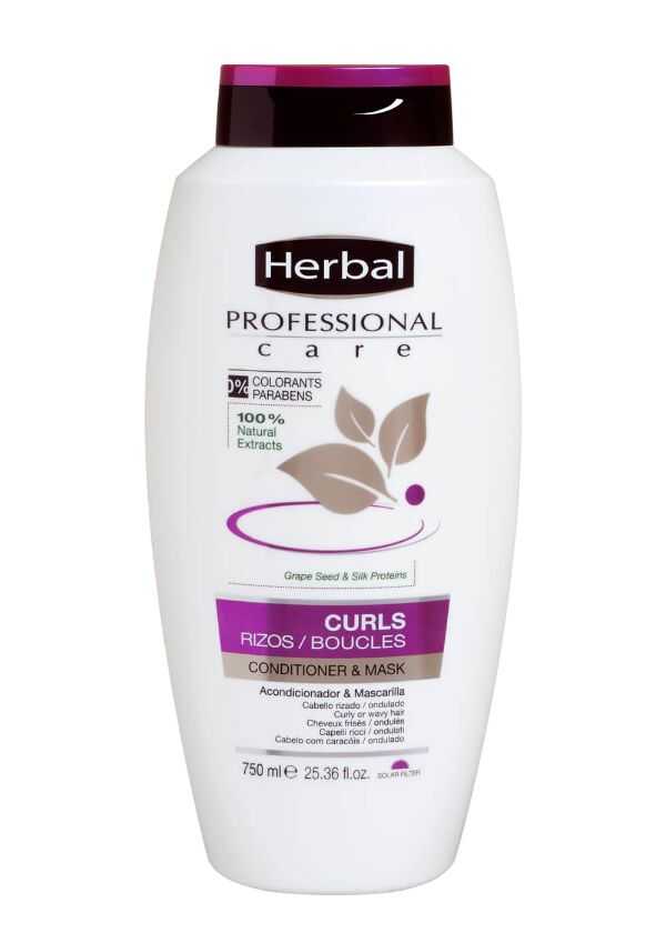 Herbal Professional Care Curls Rizos Conditioner & Mask 750ml