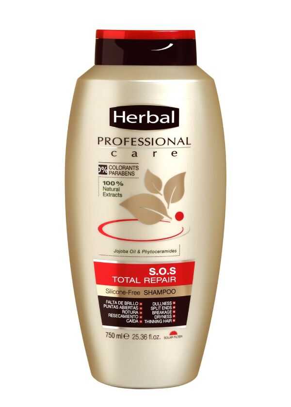 Herbal Professional Care S.O.S Total Repair Shampoo 750 ml