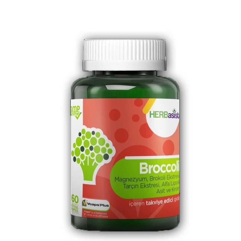 Herbasist Broccol Dietary Supplement with Broccoli Extract 60 Capsules