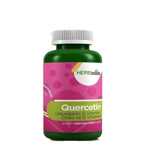 Herbasist Quercetin with Vitamin C & D Support 60 Capsules
