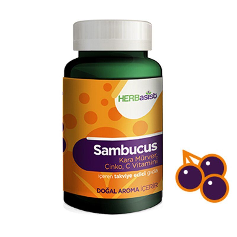 Herbasist Sambucus Elderberry Gummy Supplement 30 Count