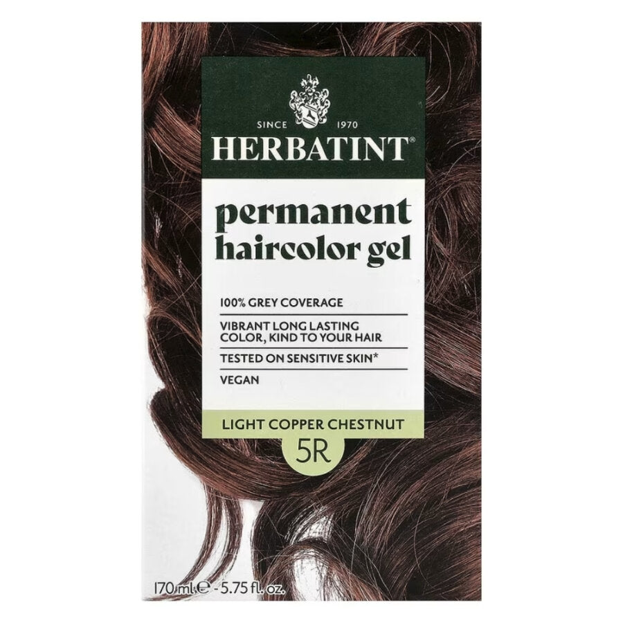 Herbatint 5R Light Copper Brown Permanent Hair Color 170 ml