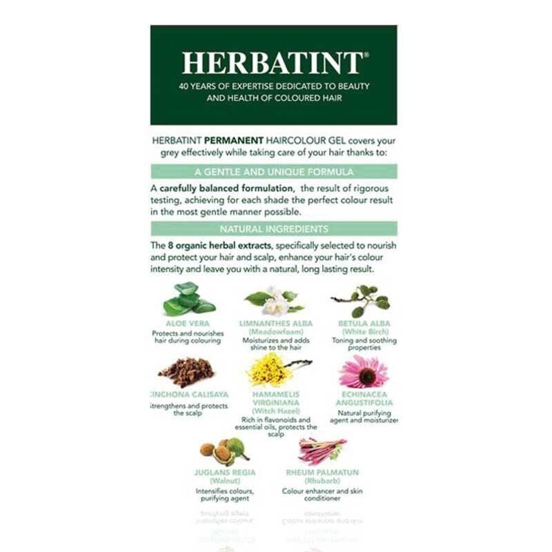 Herbatint 8R Light Copper Blonde Permanent Hair Color 135ml