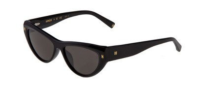 Hermossa HM-1588 01 Black Square Frame Sunglasses 54mm