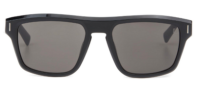 Hermossa HM-1627 01 Classic Black Square Sunglasses 54mm