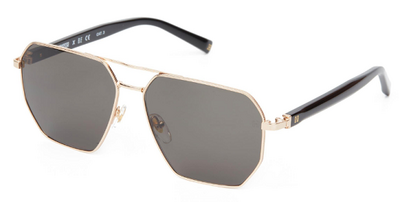 Hermossa HM-1629 01-Dawon Gold Metal Square Sunglasses