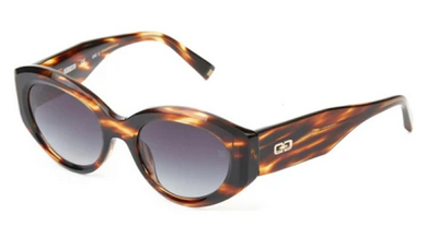 Hermossa HM-1640 02 Highbrow Patterned Bone Sunglasses 51-19