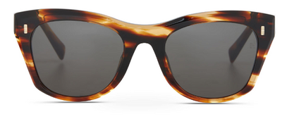 Hermossa HM-1657 02 Patterned Bone Frame Sunglasses 52mm