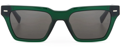 Hermossa HM-1664 04 Green Square Sunglasses 52mm