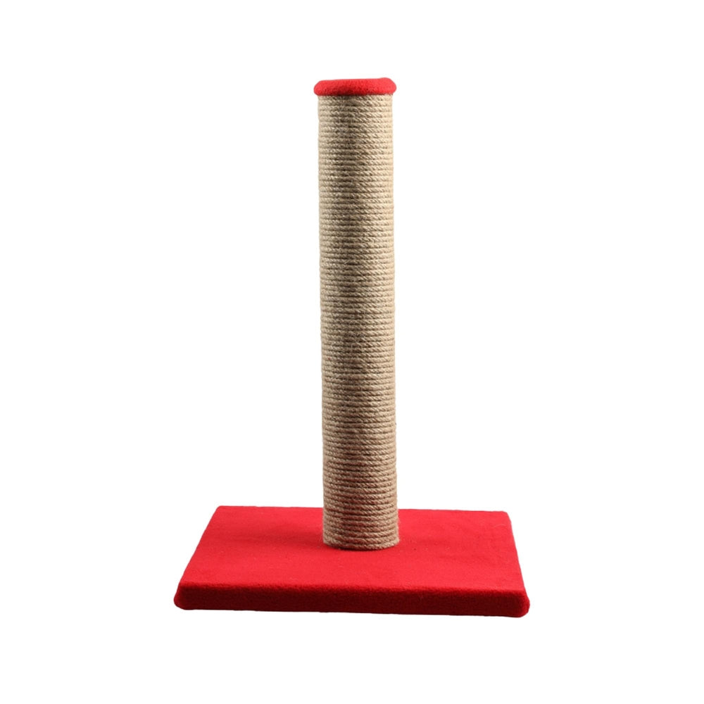 Herniks Red Cat Scratching Post with Jute Rope 40 cm