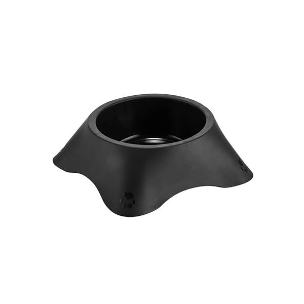 Herniks Evohe Pet Food and Water Bowl Non-Slip Black 300ml