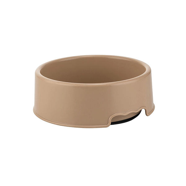 Herniks Mantus Pet Food and Water Bowl Non-Slip Beige 350ml