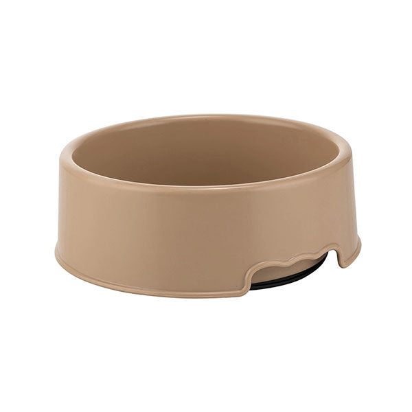 Herniks Mantus Pet Food and Water Bowl Non-Slip Beige 500ml