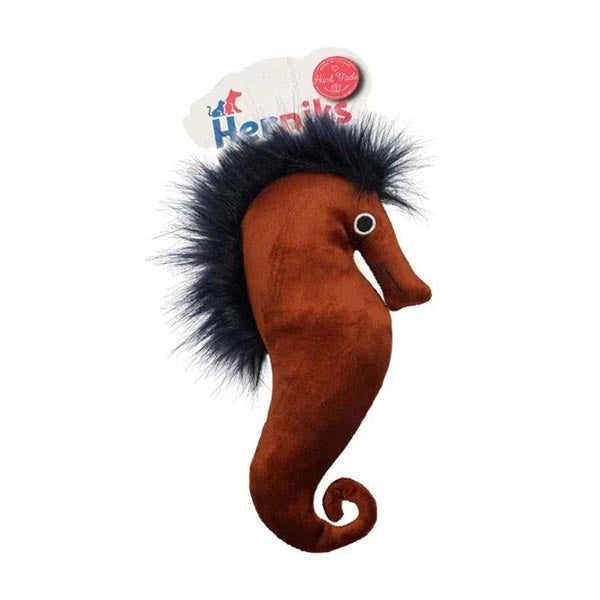Herniks Soi Squeaky Plush Dog Toy Brown 25cm