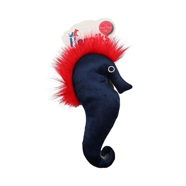 Herniks Soi Plush Squeaky Dog Toy Navy Blue 25cm