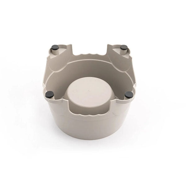 Herniks Troy Pet Food and Water Bowl Non-Slip Beige 700ml