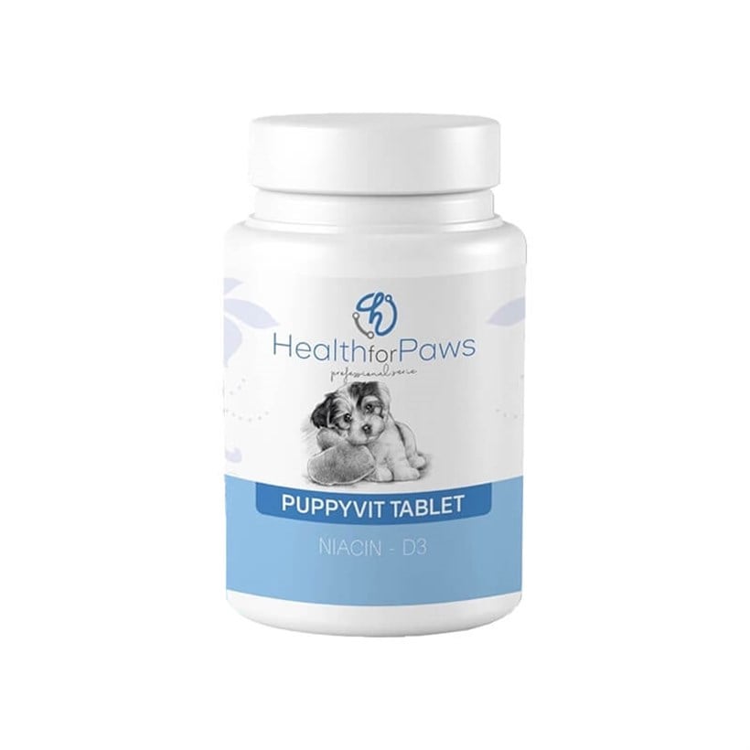 Health For Paws Puppy Vit Growth Support Supplement 60 Tablets