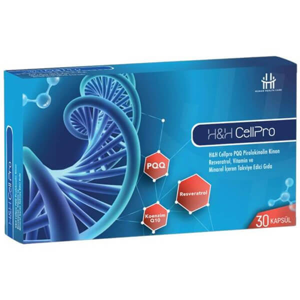 H&amp;H CellPro Dietary Supplement for Cellular Support 30 Capsules