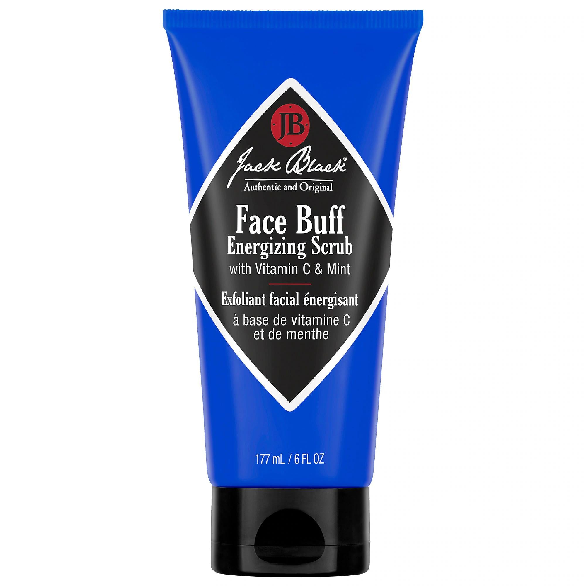 The Face Buff Energizing Scrub - Dermatologist-Tested Face Scrub for Men & Women, Pre-Shave Cleanser, Exfoliating Scrub for Smoother Shave & Radiant Skin Face Buff Energizing Scrub - Smoother Shave & Radiant Skin face scrub, pre-shave cleanser, exfoliating scrub, dermatologist-tested, colorant-free, alcohol-free, paraben-free, skincare, men's grooming, ingrown hair prevention, skin radiance, exfoliation, sensitive skin, skincare routine
