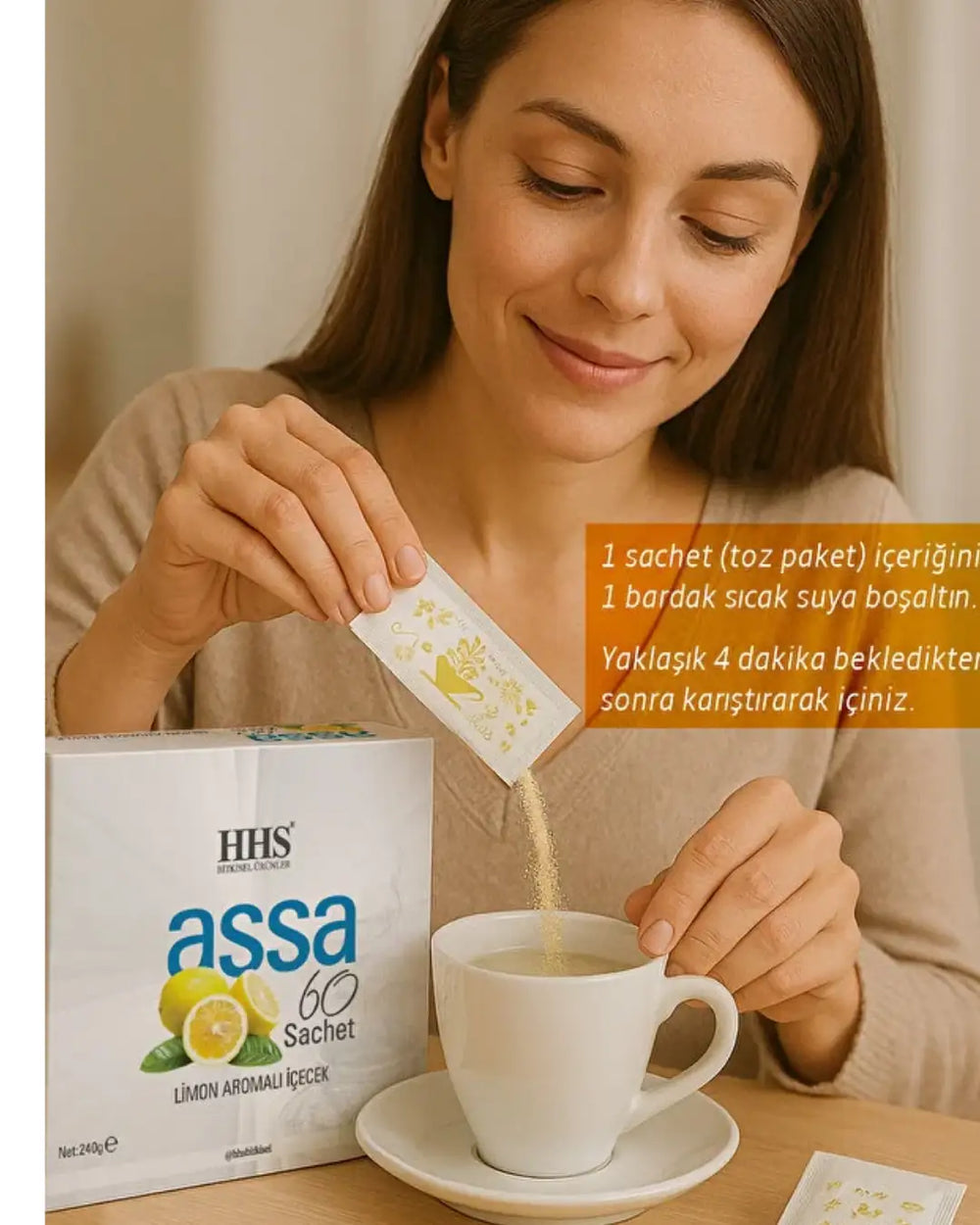 Hhs Assa Mixed Herbal Dietary Tea 60 Sachets