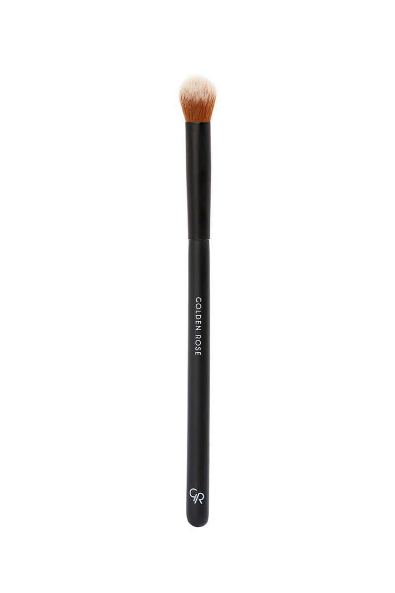 Golden Rose Highlighter Brush for Seamless Glow 1 pc