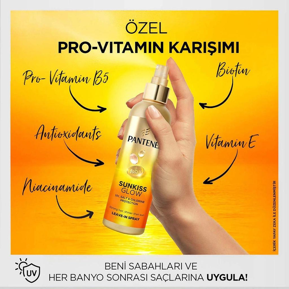 Pantene Pro-V Sunkiss Glow Sun Protection Hair Spray 200 ml