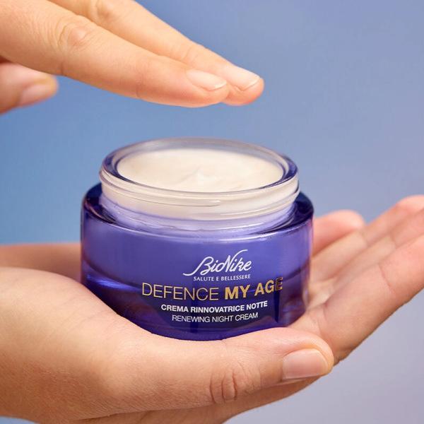 BioNike Defence My Age Anti-Aging Night Cream - Hydrating, Vitamin C Enriched Skincare for Mature Skin - view 2
