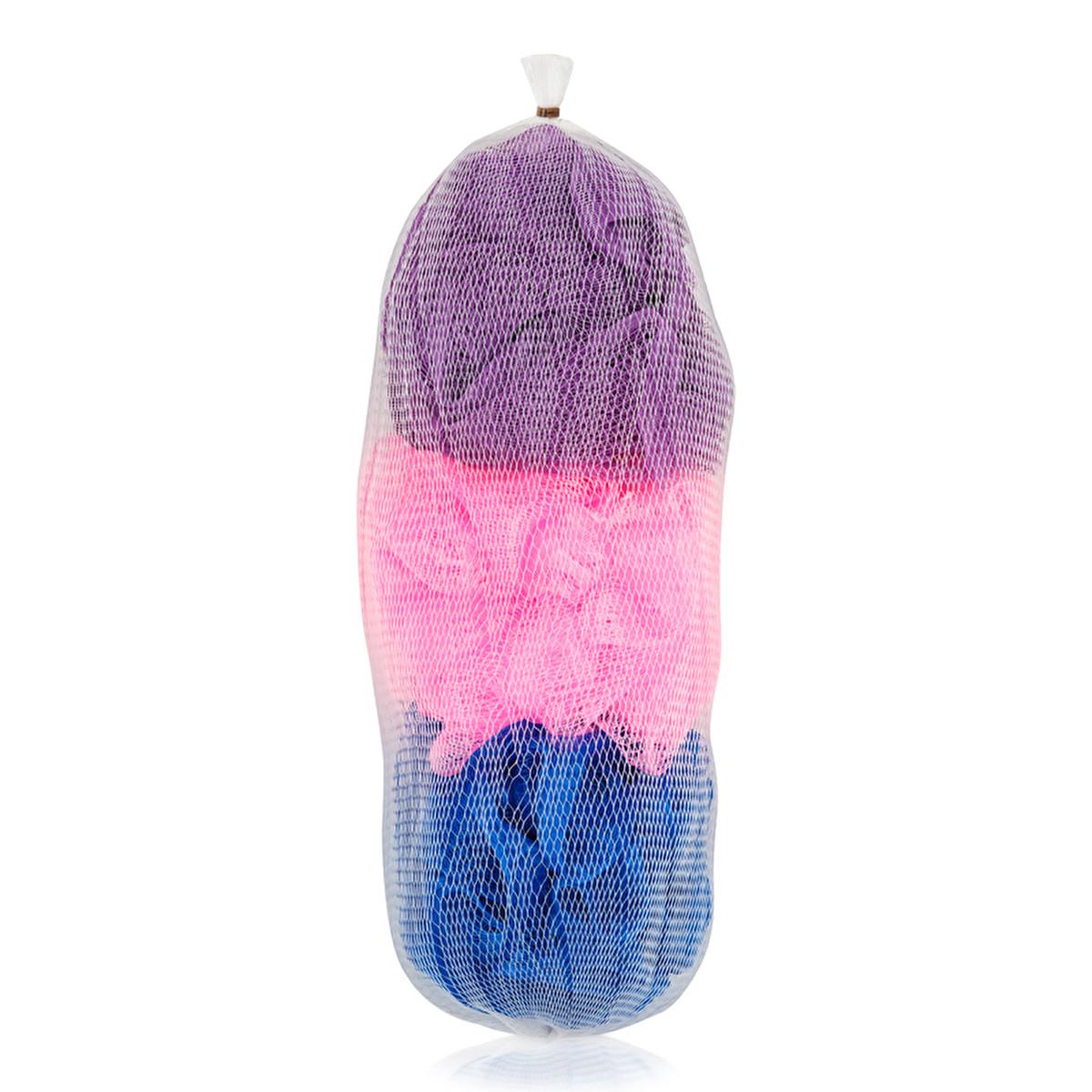 Eklips 3-Piece Bath Sponge/Luffa Set - Hygienic, Gentle Exfoliating Sponges for Effective Skin Cleansing Eklips 3-Piece Bath Sponge/Luffa Set - Hygienic & Gentle Bath Sponge, Luffa Set, Hygienic Bath Products, Skin Cleansing Tools, Exfoliating Sponges, Family Bath Essentials, Gentle Exfoliation, Skin Care, Bath Accessories, Hygiene, Eklips