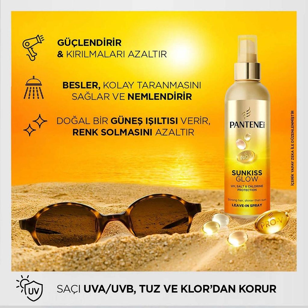 Pantene Pro-V Sunkiss Glow Sun Protection Hair Spray 200 ml