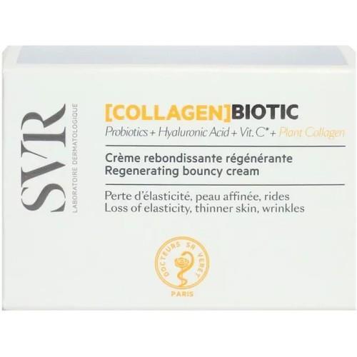 svr collagen biotic regenerating cream - front view, svr collagen biotic regenerating cream - application, svr collagen biotic regenerating cream - texture view SVR Collagen Biotic Regenerating Cream - 50 ml SVR Collagen Biotic Cream - Regenerating Formula | 50 ml svr, collagen-cream, biotics, anti-aging, hyaluronic-acid, moisturizer, sensitive-skin, skin-care, male-female, ai-generated