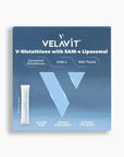 Velavit V-Glutathione with SAM-e Liposomal Supplement 30 Sachets