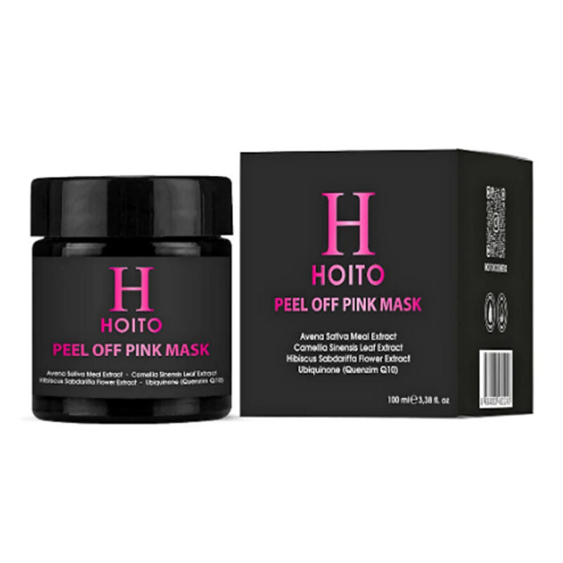 Hoito Peel Off Pink Mask Purifying Face Treatment 100 ml