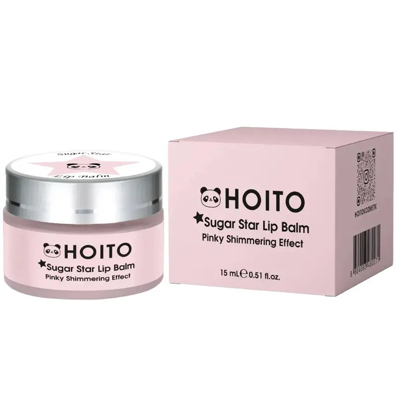 Hoito Sugar Star Hydrating Lip Balm for Pink Glow 15ml