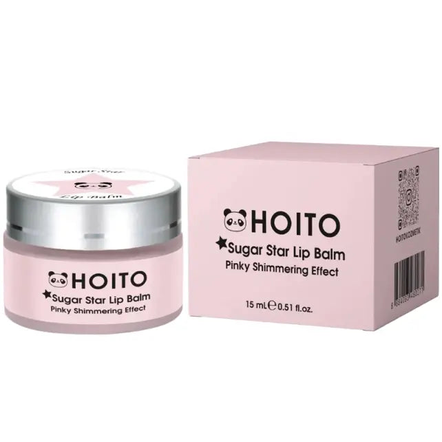 Hoito Sugar Star Hydrating Lip Balm for Pink Glow 15ml