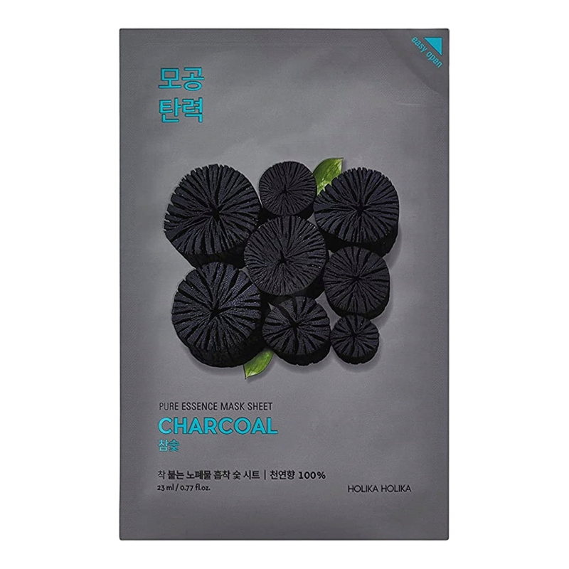 Holika Holika Pure Essence Charcoal Mask Sheet 23ml